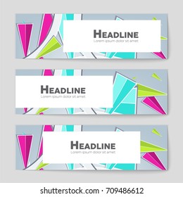 Abstract vector layout background set. For art template design, list, front page, mockup brochure theme style, banner, idea, cover, booklet, print, flyer, book, blank, card, ad, sign, sheet, a4.