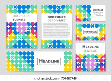 Abstract vector layout background set. For art template design, list, front page, mockup brochure theme style, banner, idea, cover, booklet, print, flyer, book, blank, card, ad, sign, sheet,, a4.