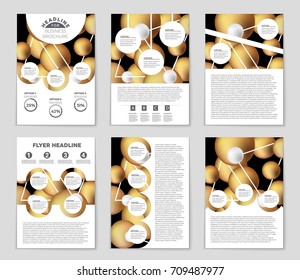 Abstract vector layout background set. For art template design, list, front page, mockup brochure theme style, banner, idea, cover, booklet, print, flyer, book, blank, card, ad, sign, sheet, a4.