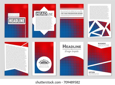 Abstract vector layout background set. For art template design, list, front page, mockup brochure theme style, banner, idea, cover, booklet, print, flyer, book, blank, card, ad, sign, sheet, a4