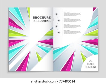 Abstract vector layout background set. For art template design, list, front page, mockup brochure theme style, banner, idea, cover, booklet, print, flyer, book, blank, card, ad, sign, sheet, a4.