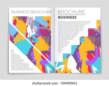 Abstract vector layout background set. For art template design, list, front page, mockup brochure theme style, banner, idea, cover, booklet, print, flyer, book, blank, card, ad, sign, sheet, a4