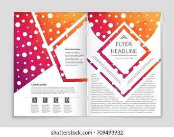 Abstract vector layout background set. For art template design, list, front page, mockup brochure theme style, banner, idea, cover, booklet, print, flyer, book, blank, card, ad, sign, sheet, a4