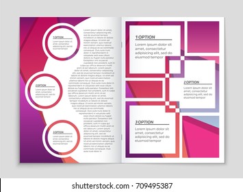 Abstract vector layout background set. For art template design, list, front page, mockup brochure theme style, banner, idea, cover, booklet, print, flyer, book, blank, card, ad, sign, sheet,, a4.
