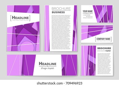 Abstract vector layout background set. For art template design, list, front page, mockup brochure theme style, banner, idea, cover, booklet, print, flyer, book, blank, card, ad, sign, sheet,, a4.