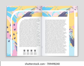 Abstract vector layout background set. For art template design, list, front page, mockup brochure theme style, banner, idea, cover, booklet, print, flyer, book, blank, card, ad, sign, sheet, a4