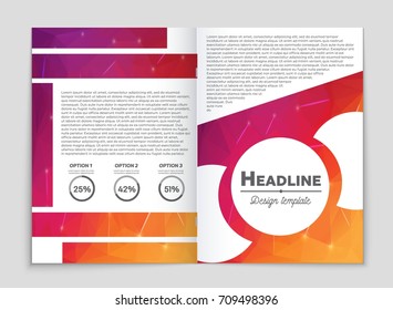 Abstract vector layout background set. For art template design, list, front page, mockup brochure theme style, banner, idea, cover, booklet, print, flyer, book, blank, card, ad, sign, sheet, a4