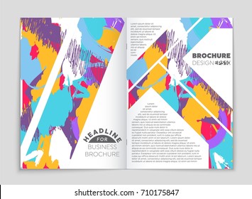 Abstract vector layout background set. For art template design, list, front page, mockup brochure theme style, banner, idea, cover, booklet, print, flyer, book, blank, card, ad, sign, sheet, a4