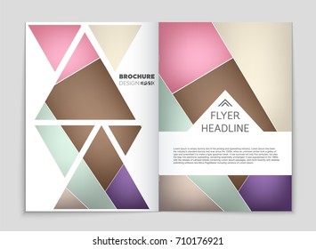 Abstract vector layout background set. For art template design, list, front page, mockup brochure theme style, banner, idea, cover, booklet, print, flyer, book, blank, card, ad, sign, sheet, a4