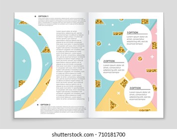 Abstract vector layout background set. For art template design, list, front page, mockup brochure theme style, banner, idea, cover, booklet, print, flyer, book, blank, card, ad, sign, sheet, a4