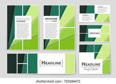 Abstract vector layout background set. For art template design, list, front page, mockup brochure theme style, banner, idea, cover, booklet, print, flyer, book, blank, card, ad, sign, sheet,, a4.