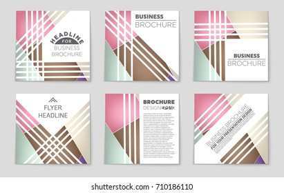 Abstract vector layout background set. For art template design, list, front page, mockup brochure theme style, banner, idea, cover, booklet, print, flyer, book, blank, card, ad, sign, sheet, a4