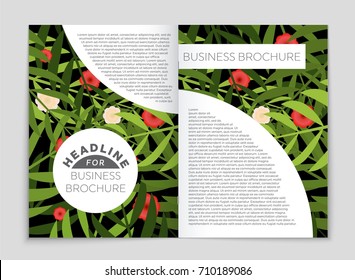 Abstract vector layout background set. For art template design, list, front page, mockup brochure theme style, banner, idea, cover, booklet, print, flyer, book, blank, card, ad, sign, sheet, a4