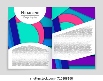 Abstract vector layout background set. For art template design, list, front page, mockup brochure theme style, banner, idea, cover, booklet, print, flyer, book, blank, card, ad, sign, sheet,, a4.