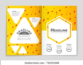 Abstract vector layout background set. For art template design, list, front page, mockup brochure theme style, banner, idea, cover, booklet, print, flyer, book, blank, card, ad, sign, sheet, a4
