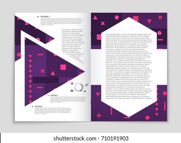 Abstract vector layout background set. For art template design, list, front page, mockup brochure theme style, banner, idea, cover, booklet, print, flyer, book, blank, card, ad, sign, sheet, a4.