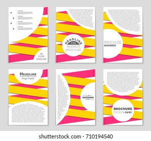 Abstract vector layout background set. For art template design, list, front page, mockup brochure theme style, banner, idea, cover, booklet, print, flyer, book, blank, card, ad, sign, sheet, a4.