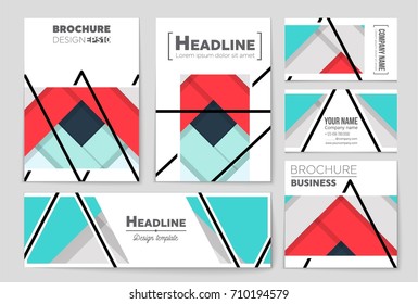 Abstract vector layout background set. For art template design, list, front page, mockup brochure theme style, banner, idea, cover, booklet, print, flyer, book, blank, card, ad, sign, sheet,, a4.