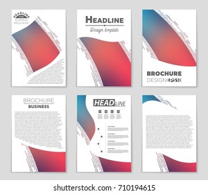 Abstract vector layout background set. For art template design, list, front page, mockup brochure theme style, banner, idea, cover, booklet, print, flyer, book, blank, card, ad, sign, sheet, a4.