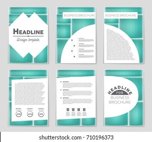 Abstract vector layout background set. For art template design, list, front page, mockup brochure theme style, banner, idea, cover, booklet, print, flyer, book, blank, card, ad, sign, sheet, a4