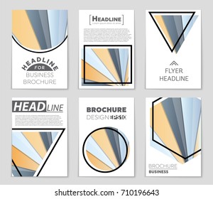 Abstract vector layout background set. For art template design, list, front page, mockup brochure theme style, banner, idea, cover, booklet, print, flyer, book, blank, card, ad, sign, sheet,, a4.