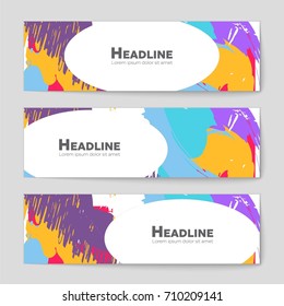 Abstract vector layout background set. For art template design, list, front page, mockup brochure theme style, banner, idea, cover, booklet, print, flyer, book, blank, card, ad, sign, sheet, a4
