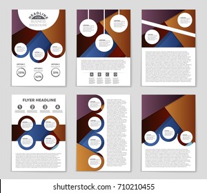 Abstract vector layout background set. For art template design, list, front page, mockup brochure theme style, banner, idea, cover, booklet, print, flyer, book, blank, card, ad, sign, sheet,, a4.