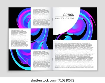Abstract vector layout background set. For art template design, list, front page, mockup brochure theme style, banner, idea, cover, booklet, print, flyer, book, blank, card, ad, sign, sheet, a4