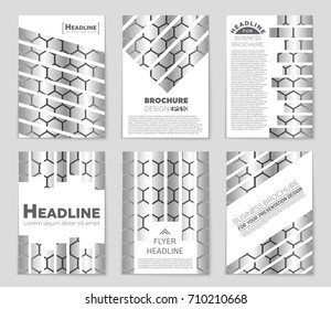 Abstract vector layout background set. For art template design, list, front page, mockup brochure theme style, banner, idea, cover, booklet, print, flyer, book, blank, card, ad, sign, sheet, a4.