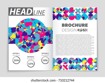 Abstract vector layout background set. For art template design, list, front page, mockup brochure theme style, banner, idea, cover, booklet, print, flyer, book, blank, card, ad, sign, sheet, a4.