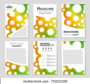 Abstract vector layout background set. For art template design, list, front page, mockup brochure theme style, banner, idea, cover, booklet, print, flyer, book, blank, card, ad, sign, sheet, a4.
