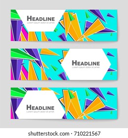 Abstract vector layout background set. For art template design, list, front page, mockup brochure theme style, banner, idea, cover, booklet, print, flyer, book, blank, card, ad, sign, sheet, a4.
