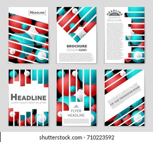 Abstract vector layout background set. For art template design, list, front page, mockup brochure theme style, banner, idea, cover, booklet, print, flyer, book, blank, card, ad, sign, sheet, a4.