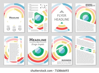 Abstract vector layout background set. For art template design, list, front page, mockup brochure theme style, banner, idea, cover, booklet, print, flyer, book, blank, card, ad, sign, sheet, a4.