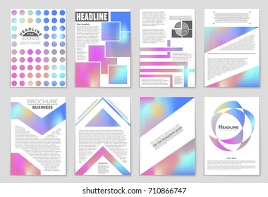 Abstract vector layout background set. For art template design, list, front page, mockup brochure theme style, banner, idea, cover, booklet, print, flyer, book, blank, card, ad, sign, sheet,, a4.