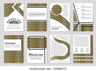 Abstract vector layout background set. For art template design, list, front page, mockup brochure theme style, banner, idea, cover, booklet, print, flyer, book, blank, card, ad, sign, sheet, a4.