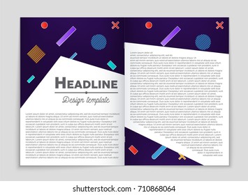 Abstract vector layout background set. For art template design, list, front page, mockup brochure theme style, banner, idea, cover, booklet, print, flyer, book, blank, card, ad, sign, sheet, a4.