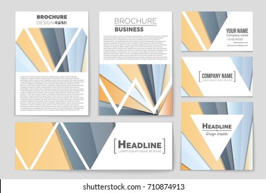 Abstract vector layout background set. For art template design, list, front page, mockup brochure theme style, banner, idea, cover, booklet, print, flyer, book, blank, card, ad, sign, sheet,, a4.