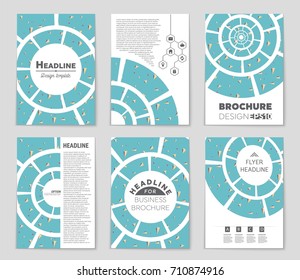 Abstract vector layout background set. For art template design, list, front page, mockup brochure theme style, banner, idea, cover, booklet, print, flyer, book, blank, card, ad, sign, sheet, a4