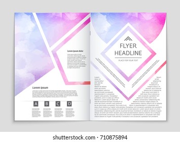 Abstract vector layout background set. For art template design, list, front page, mockup brochure theme style, banner, idea, cover, booklet, print, flyer, book, blank, card, ad, sign, sheet, a4