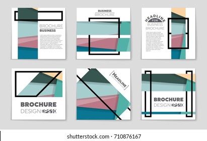 Abstract vector layout background set. For art template design, list, front page, mockup brochure theme style, banner, idea, cover, booklet, print, flyer, book, blank, card, ad, sign, sheet,, a4.