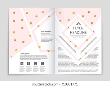 Abstract vector layout background set. For art template design, list, front page, mockup brochure theme style, banner, idea, cover, booklet, print, flyer, book, blank, card, ad, sign, sheet, a4