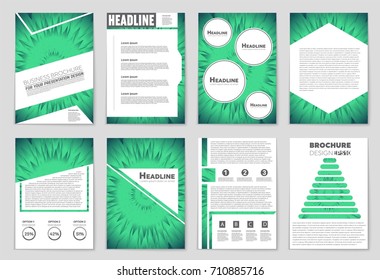 Abstract vector layout background set. For art template design, list, front page, mockup brochure theme style, banner, idea, cover, booklet, print, flyer, book, blank, card, ad, sign, sheet, a4.