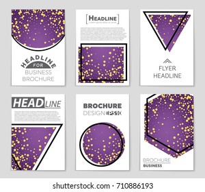 Abstract vector layout background set. For art template design, list, front page, mockup brochure theme style, banner, idea, cover, booklet, print, flyer, book, blank, card, ad, sign, sheet, a4.