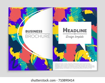 Abstract vector layout background set. For art template design, list, front page, mockup brochure theme style, banner, idea, cover, booklet, print, flyer, book, blank, card, ad, sign, sheet, a4