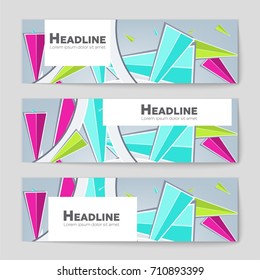 Abstract vector layout background set. For art template design, list, front page, mockup brochure theme style, banner, idea, cover, booklet, print, flyer, book, blank, card, ad, sign, sheet, a4.