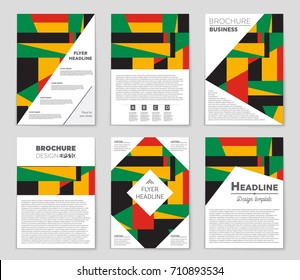 Abstract vector layout background set. For art template design, list, front page, mockup brochure theme style, banner, idea, cover, booklet, print, flyer, book, blank, card, ad, sign, sheet, a4.