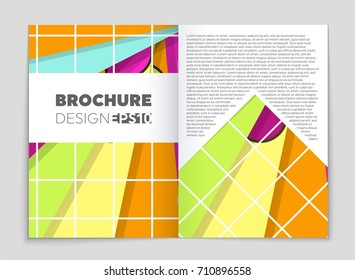 Abstract vector layout background set. For art template design, list, front page, mockup brochure theme style, banner, idea, cover, booklet, print, flyer, book, blank, card, ad, sign, sheet,, a4.