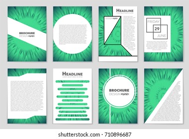 Abstract vector layout background set. For art template design, list, front page, mockup brochure theme style, banner, idea, cover, booklet, print, flyer, book, blank, card, ad, sign, sheet, a4.