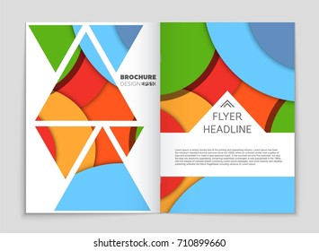 Abstract vector layout background set. For art template design, list, front page, mockup brochure theme style, banner, idea, cover, booklet, print, flyer, book, blank, card, ad, sign, sheet,, a4.